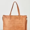 Alba Leather 14' Laptop Tote Bag