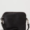 Skye Leather Twist Crossbody Bag