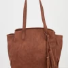Tassel Detail Tote Bag