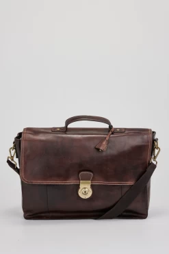 Lachlan Leather Lock Briefcase