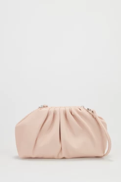 Ruched Clutch Bag