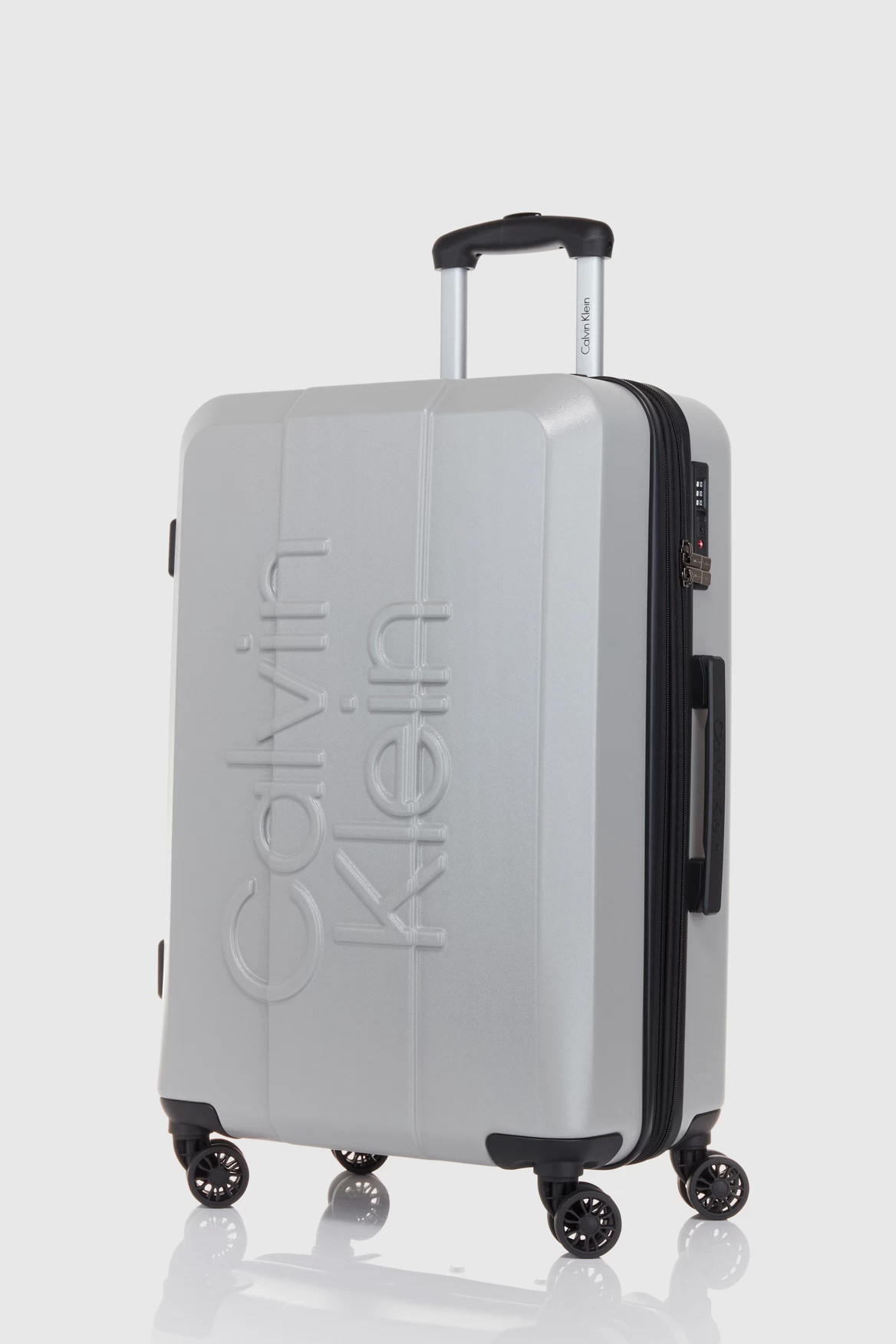 Calvin Klein Overlay 67cm Suitcase 1 Calvin Klein Overlay 67cm Suitcase