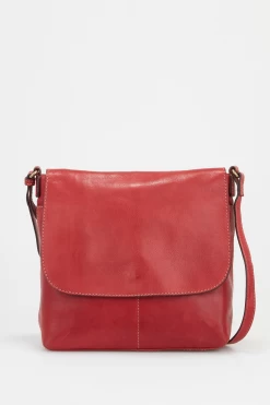 Maya Leather Classic Flapover Bag