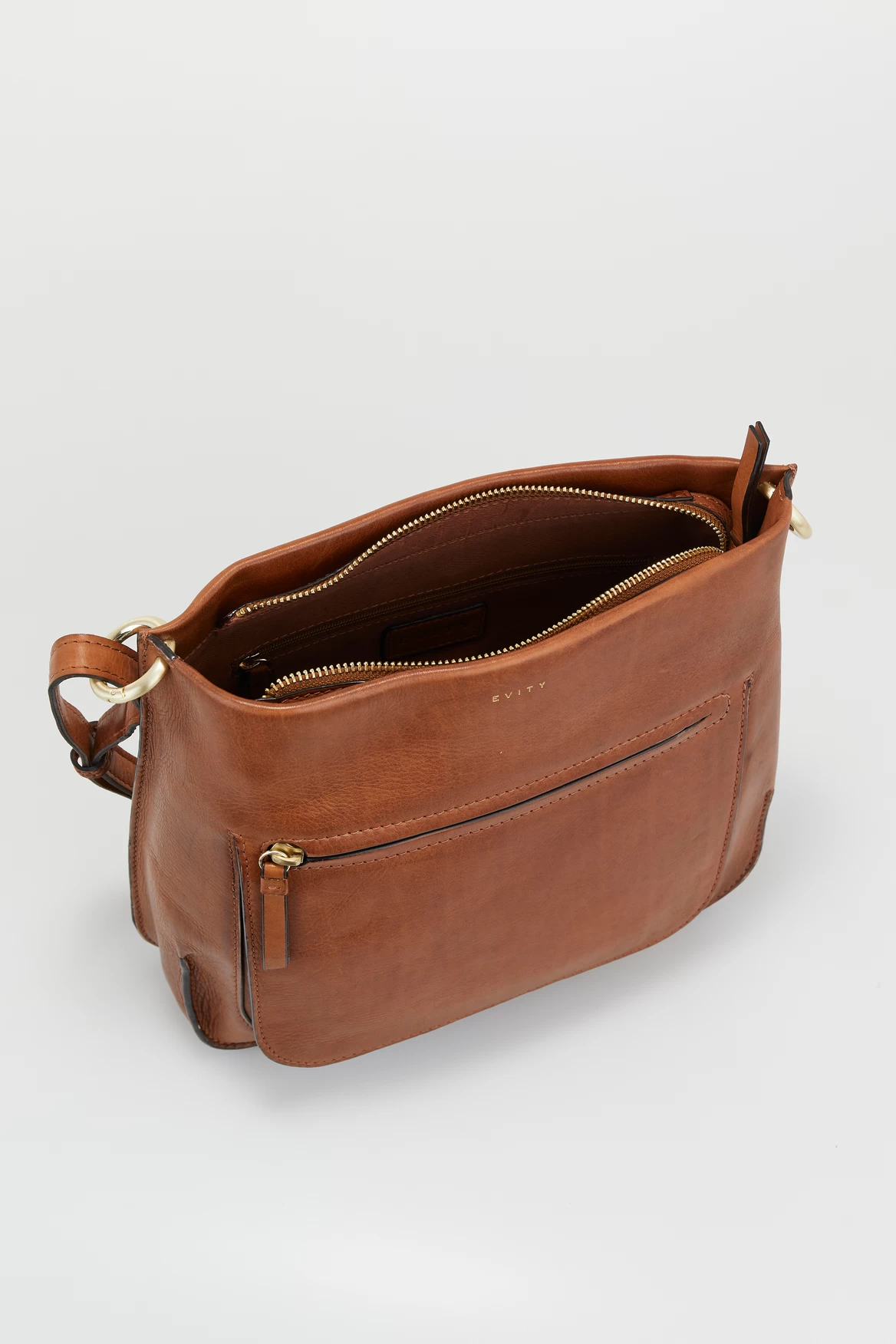 Guild Leather Large Crossbody Bag 3 Guild Leather Large Crossbody Bag - Image 3