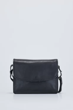 Gwen Leather Stitch Flapover Bag