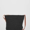 Rayon Crochet Crossbody Bag