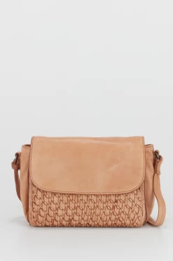 Zurra Leather Flapover Bag