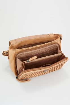 Zurra Leather Flapover Bag -Travel Luggage Store 3211648 3