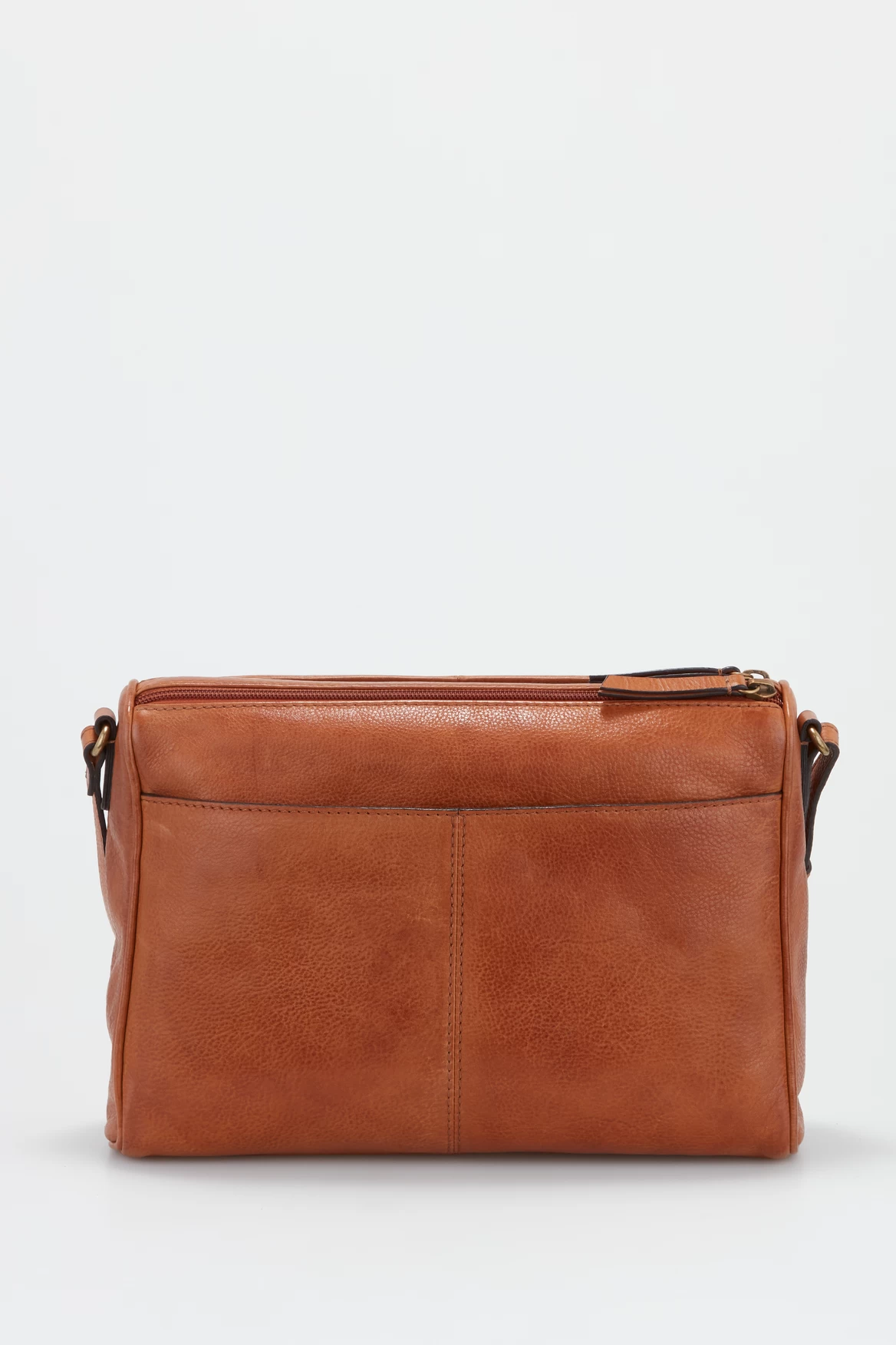 Eli Leather Zip Crossbody Bag 2 Eli Leather Zip Crossbody Bag - Image 2