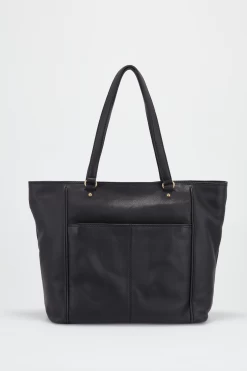 Eli Leather Tote Bag