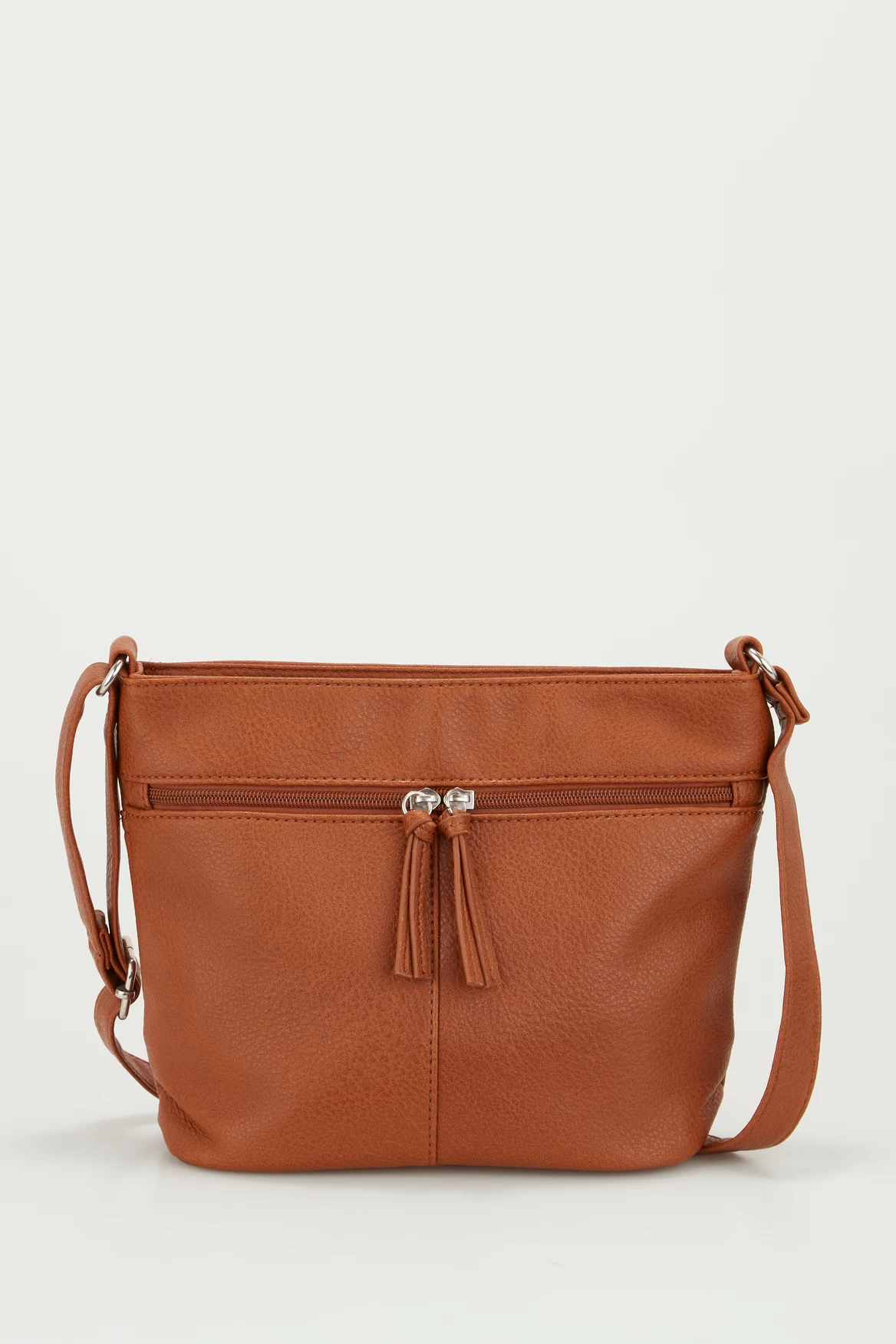 Twin Zip Crossbody Bag 1 Twin Zip Crossbody Bag