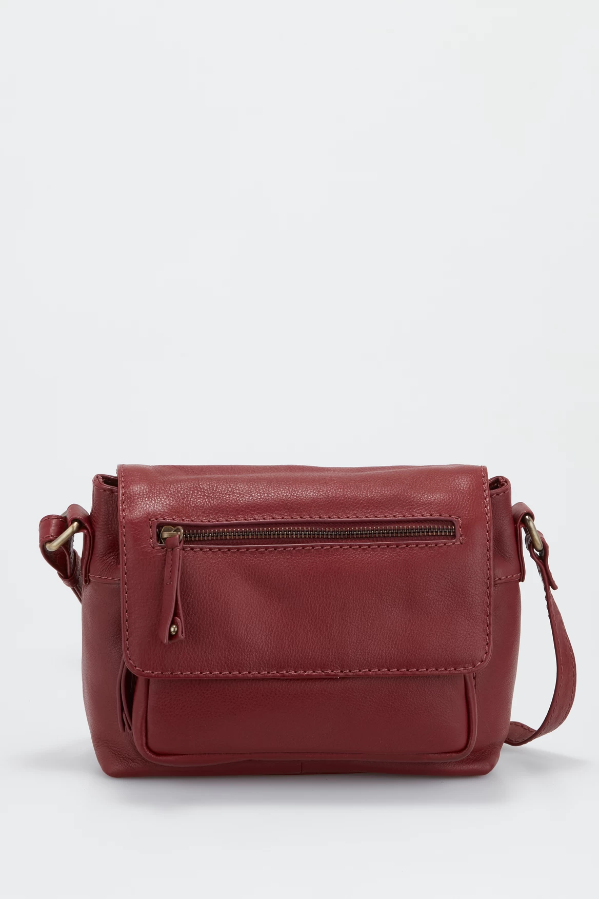 Ana Leather Flapover Bag 1 Ana Leather Flapover Bag