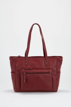 Ana Leather Tote Bag
